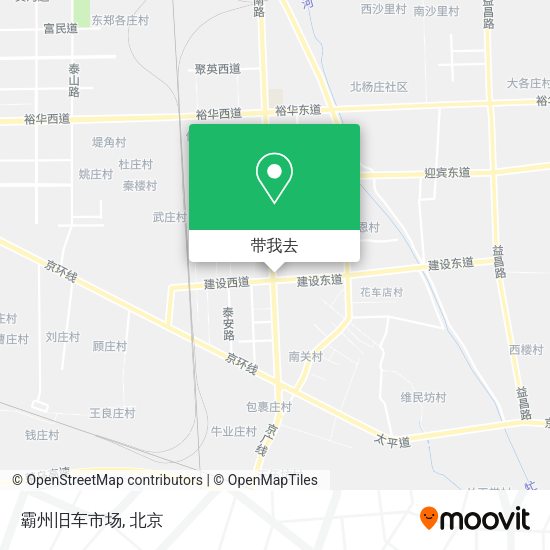 霸州旧车市场地图