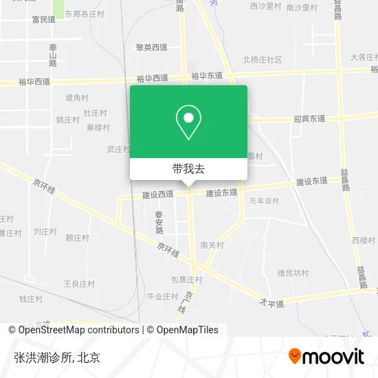 张洪潮诊所地图