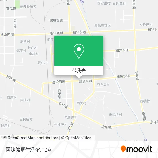 国珍健康生活馆地图