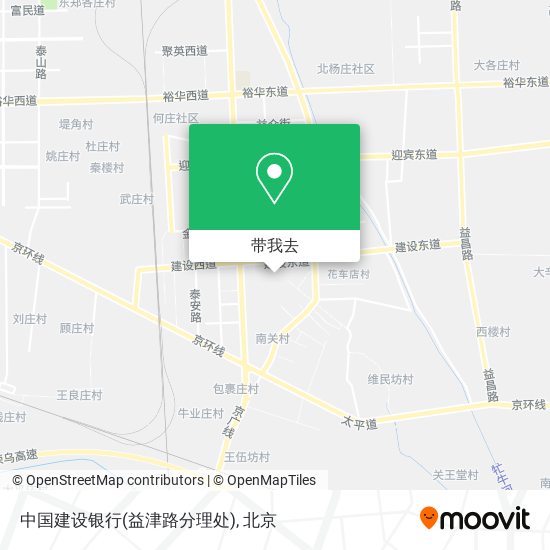 中国建设银行(益津路分理处)地图