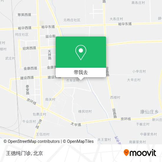 王德纯门诊地图
