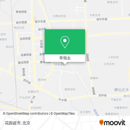 花园超市地图