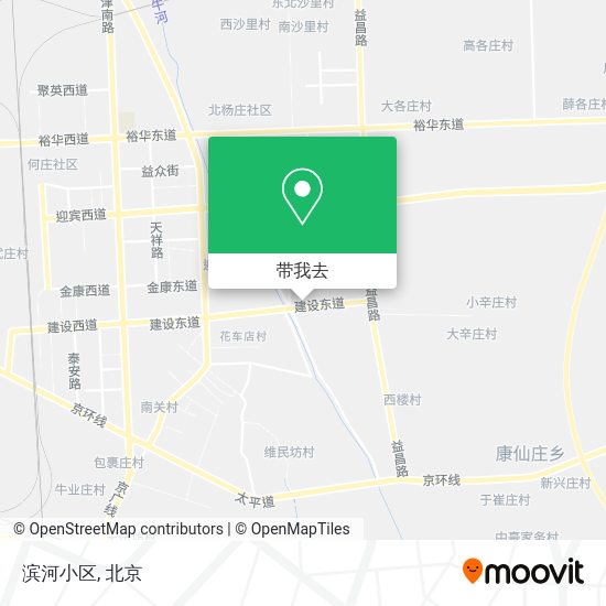 滨河小区地图