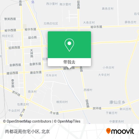 尚都花苑住宅小区地图