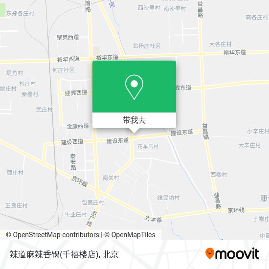 辣道麻辣香锅(千禧楼店)地图