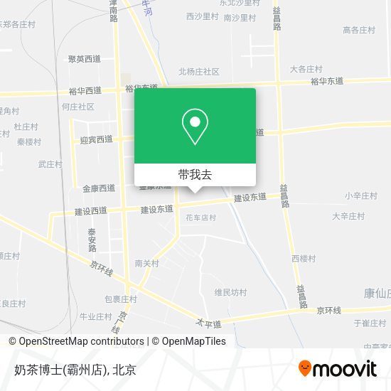 奶茶博士(霸州店)地图