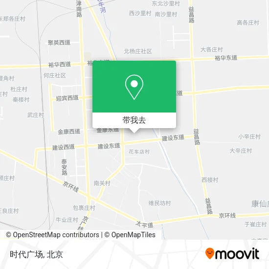 时代广场地图