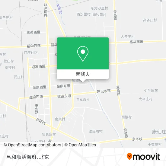 昌和顺活海鲜地图