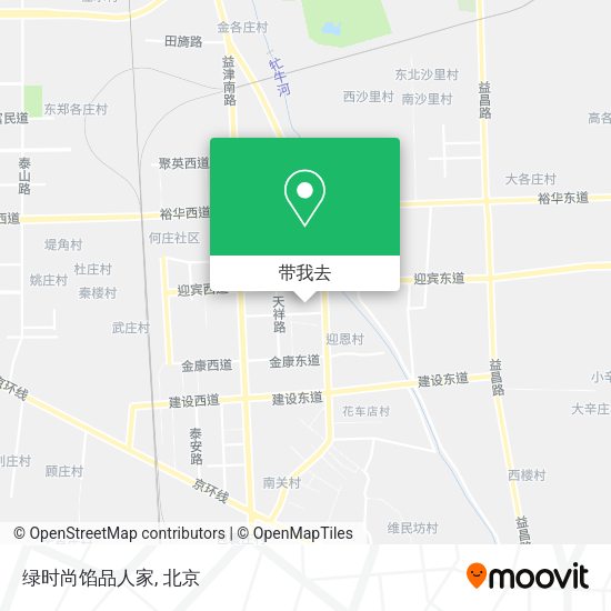 绿时尚馅品人家地图