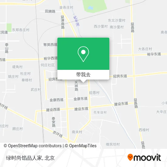 绿时尚馅品人家地图