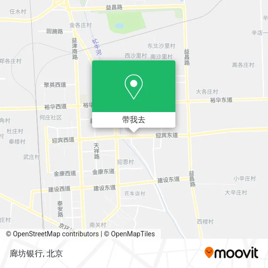 廊坊银行地图