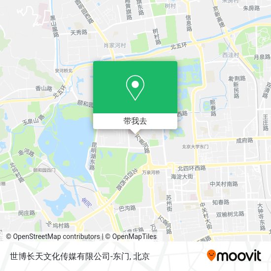 世博长天文化传媒有限公司-东门地图