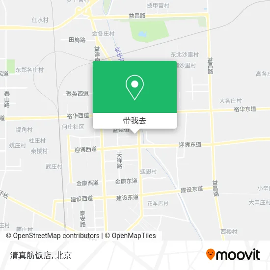 清真舫饭店地图