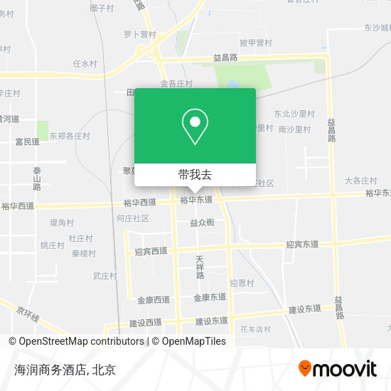 海润商务酒店地图