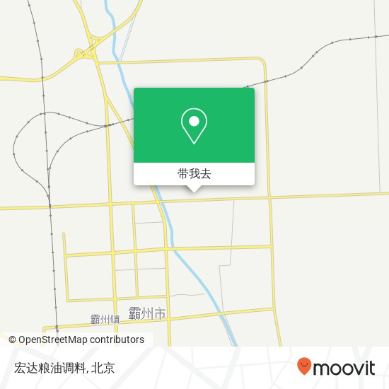 宏达粮油调料地图