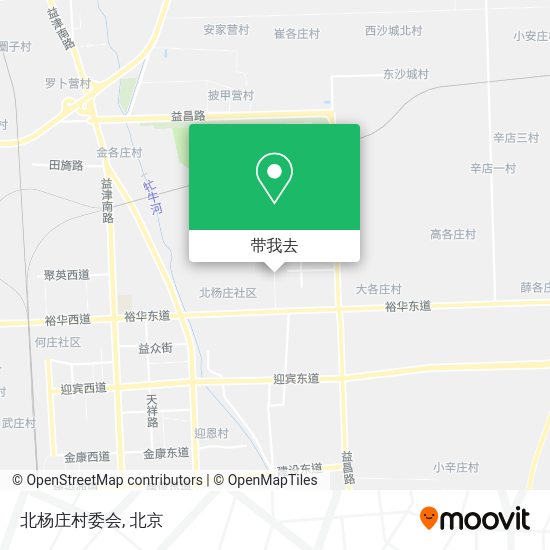 北杨庄村委会地图