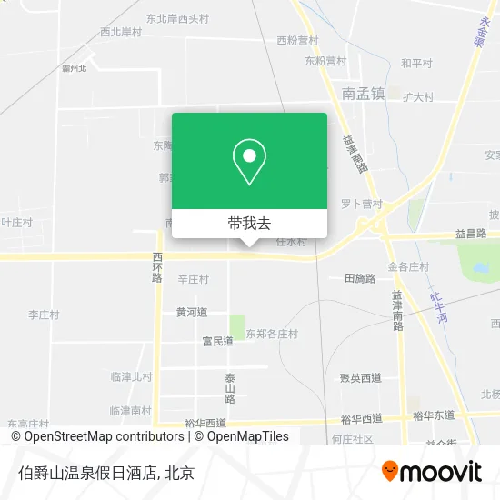 伯爵山温泉假日酒店地图