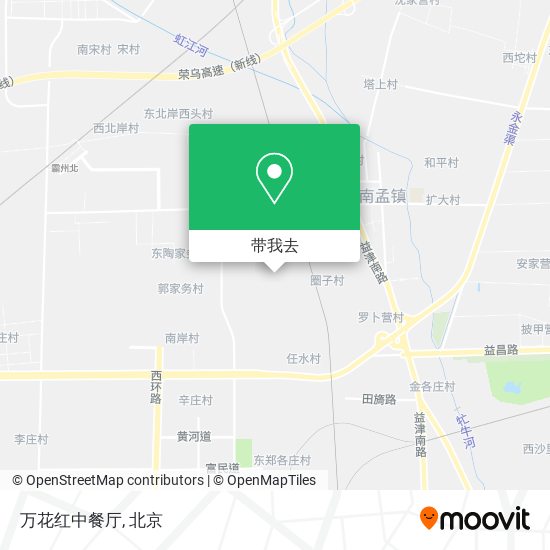 万花红中餐厅地图