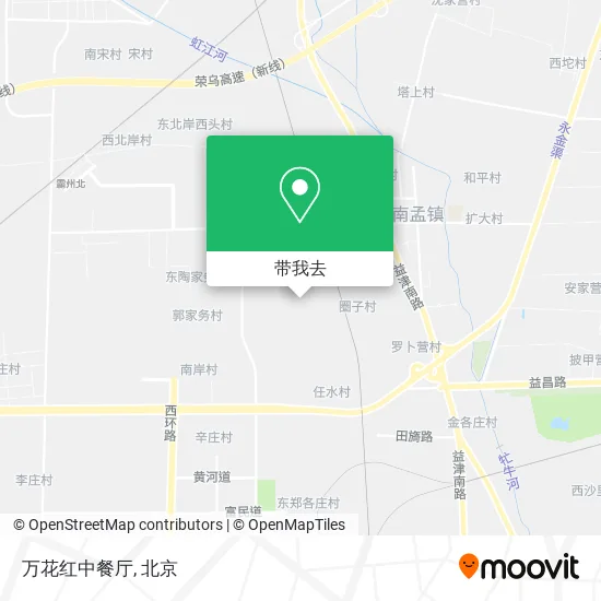万花红中餐厅地图