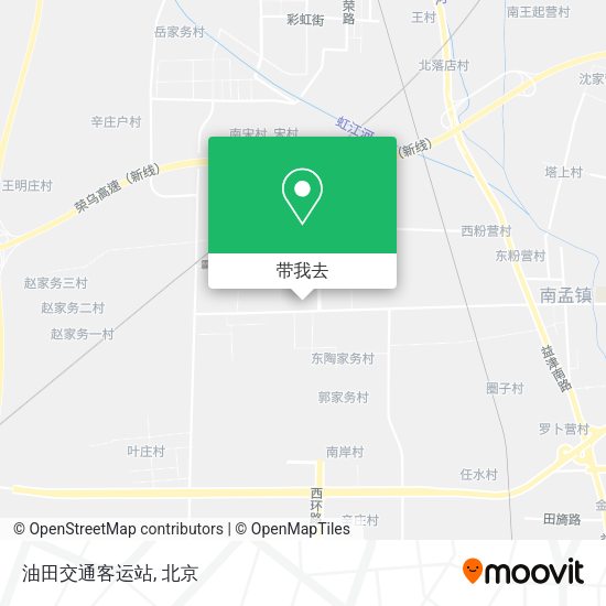 油田交通客运站地图