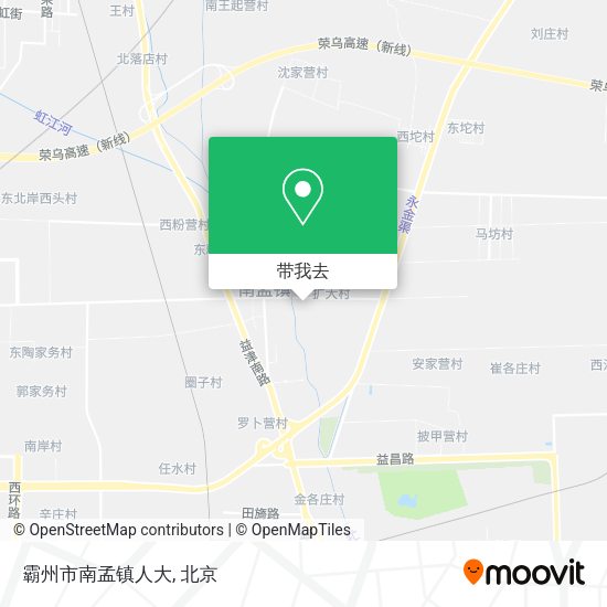 霸州市南孟镇人大地图