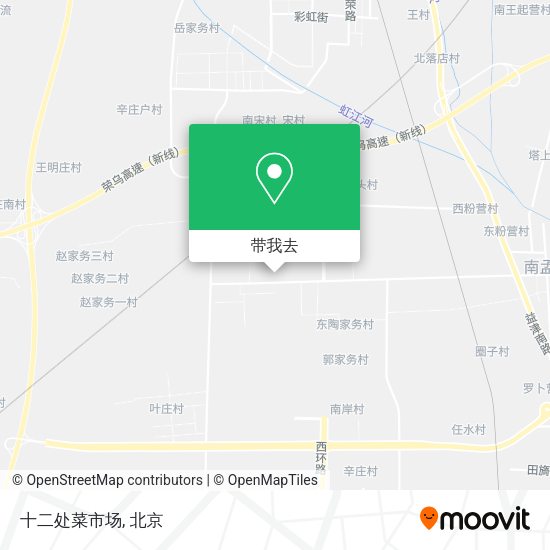 十二处菜市场地图
