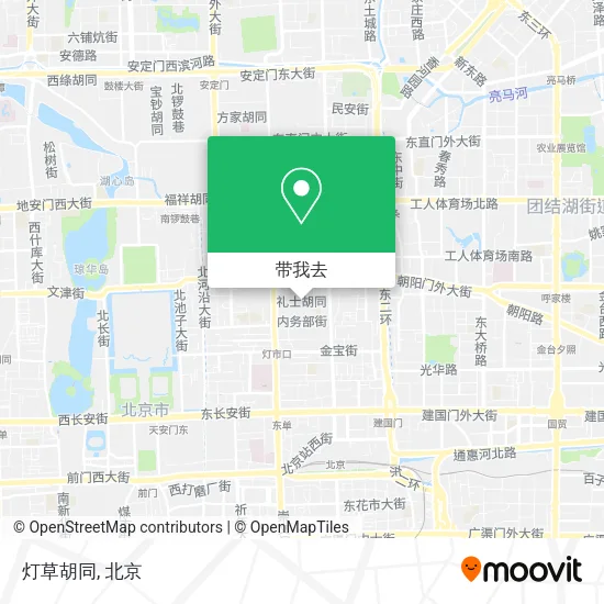 灯草胡同地图