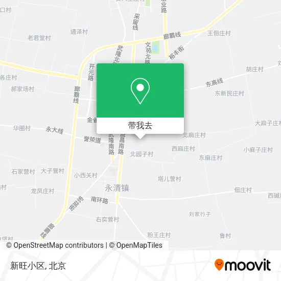 新旺小区地图