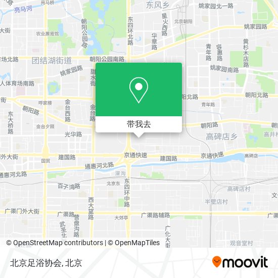 北京足浴协会地图