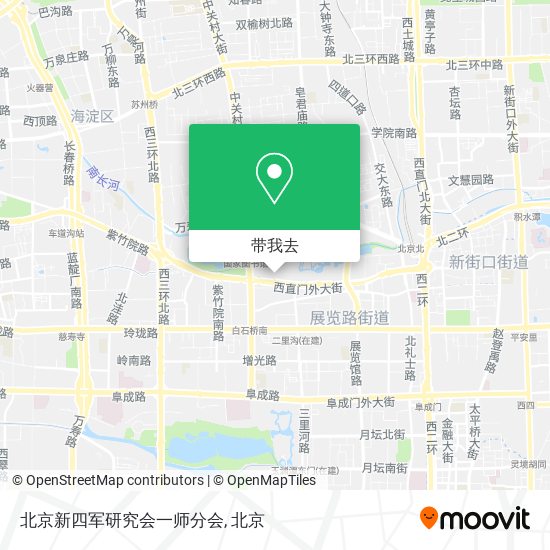 北京新四军研究会一师分会地图