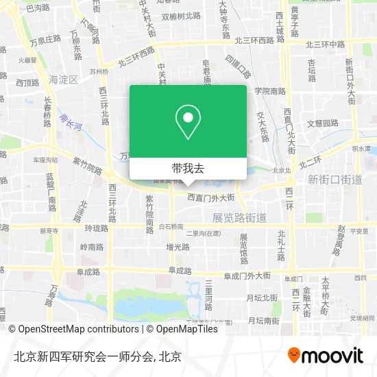 北京新四军研究会一师分会地图