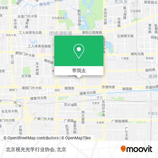 北京视光光学行业协会地图