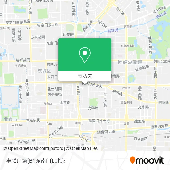 丰联广场(B1东南门)地图
