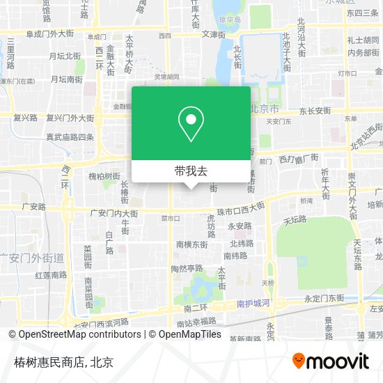 椿树惠民商店地图