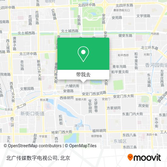 北广传媒数字电视公司地图