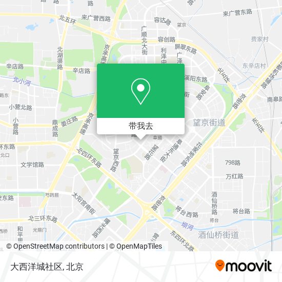 大西洋城社区地图