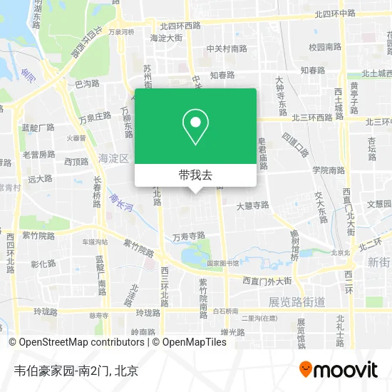 韦伯豪家园-南2门地图