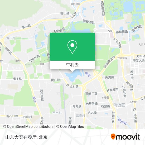 山东大实在餐厅地图