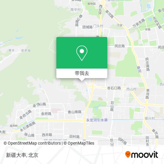 新疆大串地图