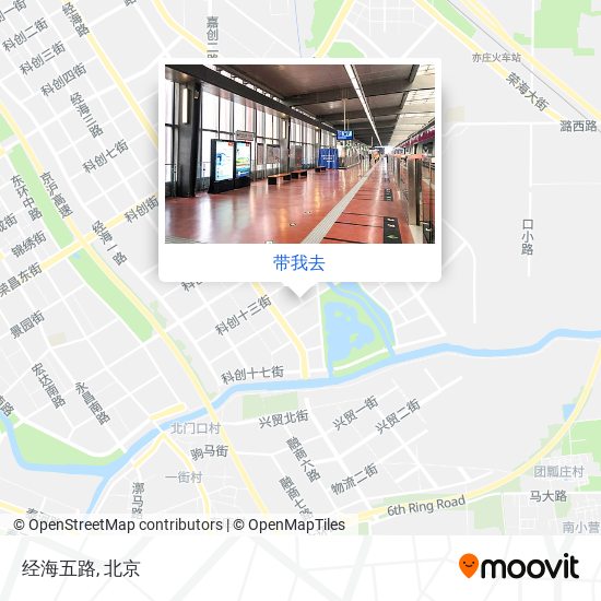经海五路地图