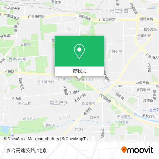 京哈高速公路地图