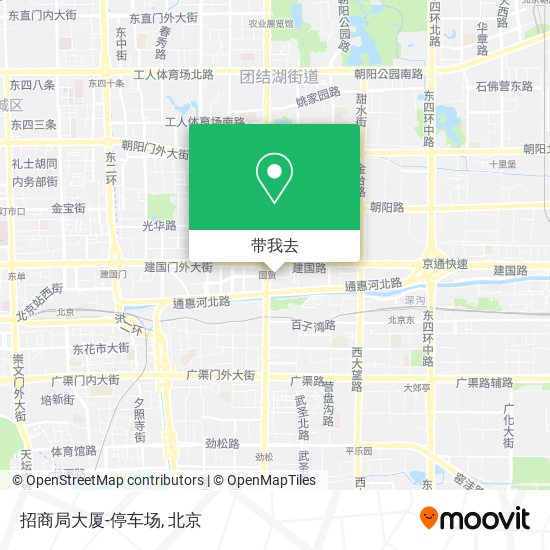 招商局大厦-停车场地图