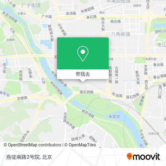 燕堤南路2号院地图