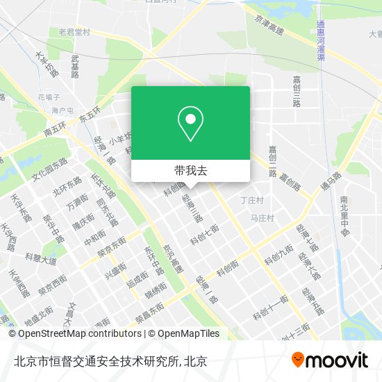 北京市恒督交通安全技术研究所地图