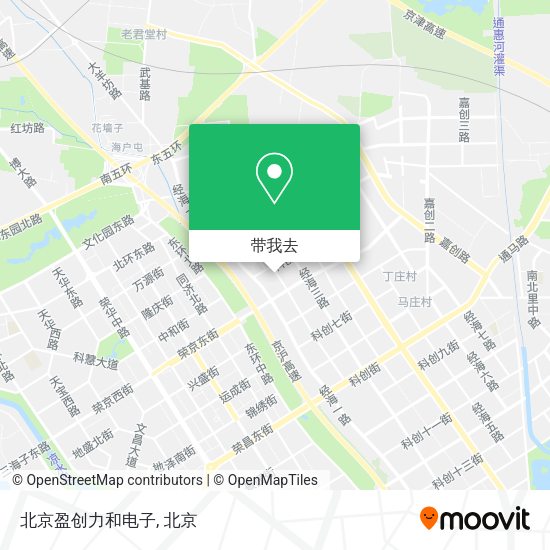 北京盈创力和电子地图