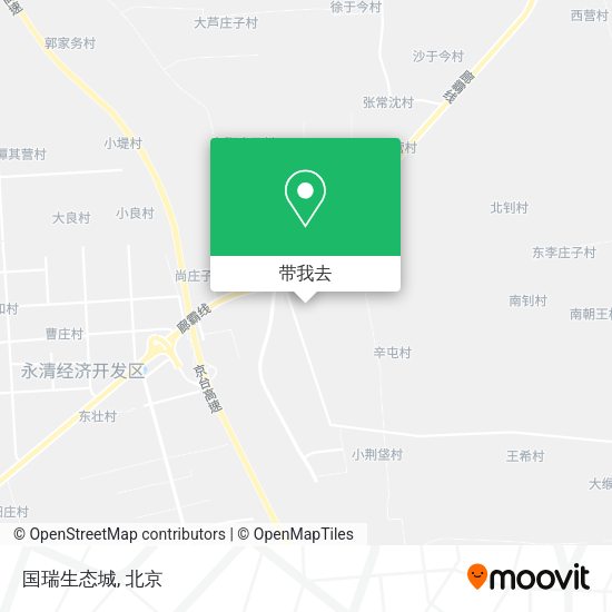 国瑞生态城地图