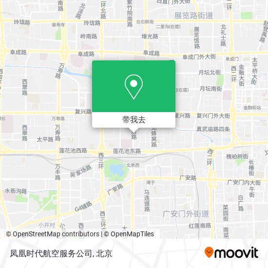 凤凰时代航空服务公司地图