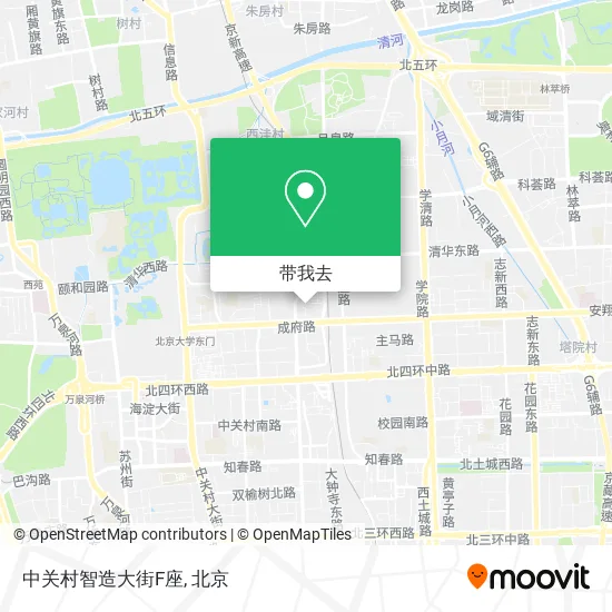 中关村智造大街F座地图