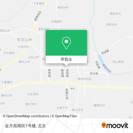 金月苑南区1号楼地图