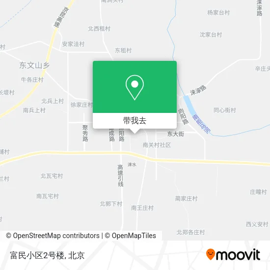 富民小区2号楼地图